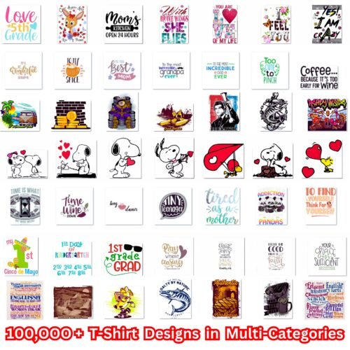 100,000+ T-Shirt Designs: Elevate Your Printing Business Today! - Image 2