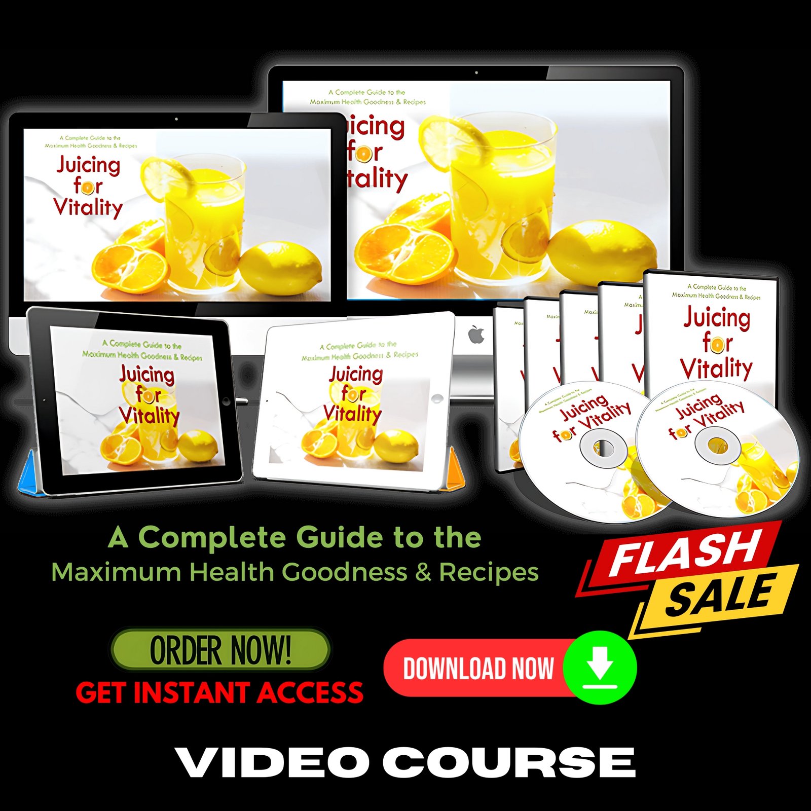 Juicing For Vitality Upgrade Package (Video Course)