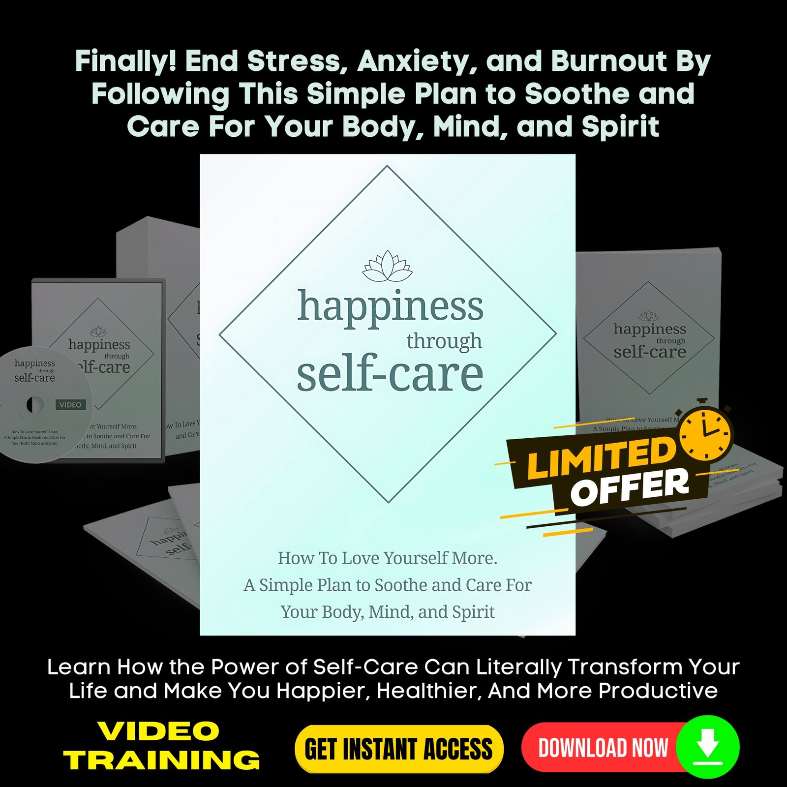 Happiness Through Selfcare Upgrade Package (Video Course)