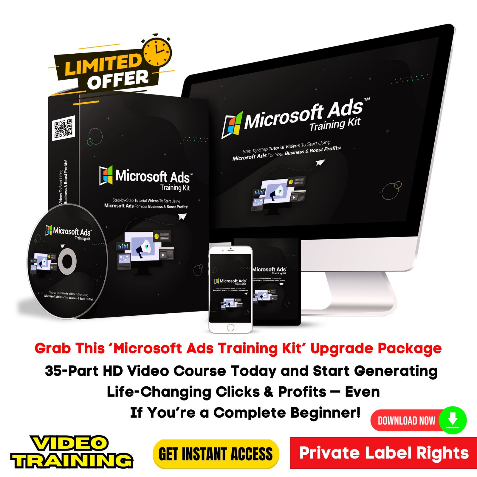 Microsoft Ads Training Kit Upgrade Package - PLR (Video Course)