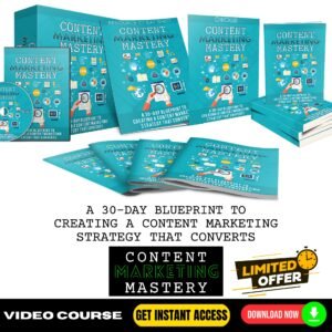 Content Marketing Mastery Upgrade Package (Video Course)